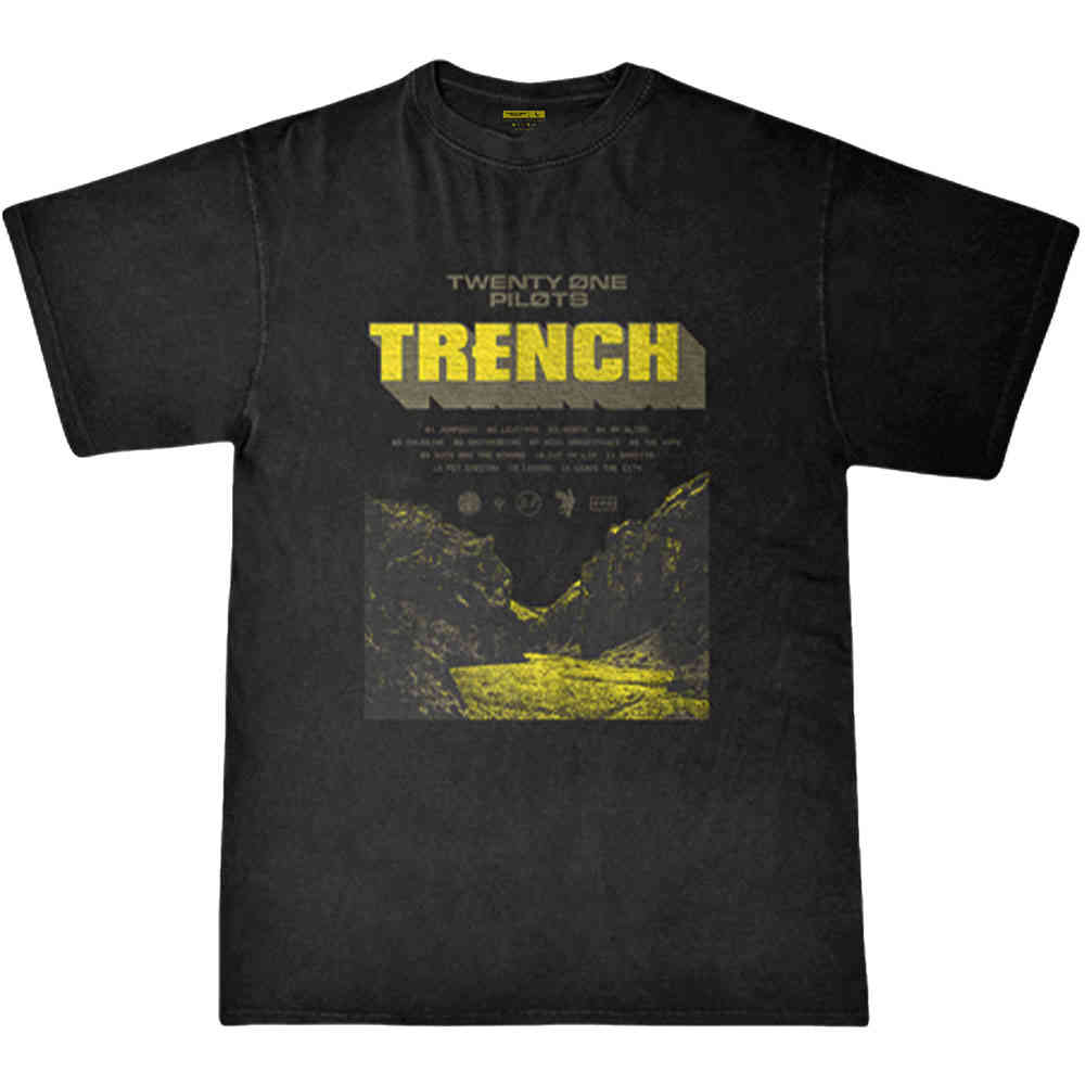 Twenty One Pilots - Trench Cliff Herren T-Shirt - Schwarz